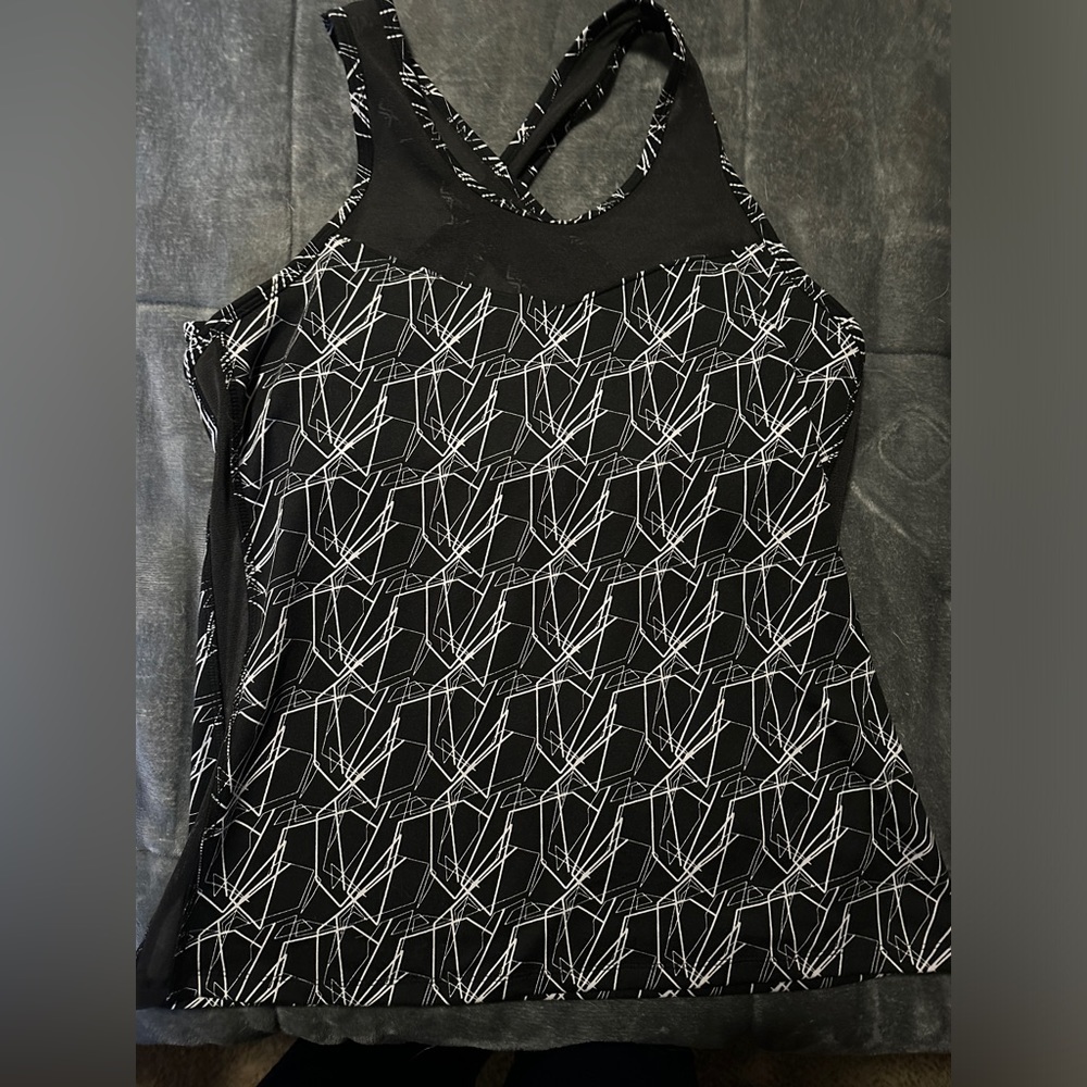 Soybu Women's Soiree Tank Stretch Flex Night Shift Print Sports Top